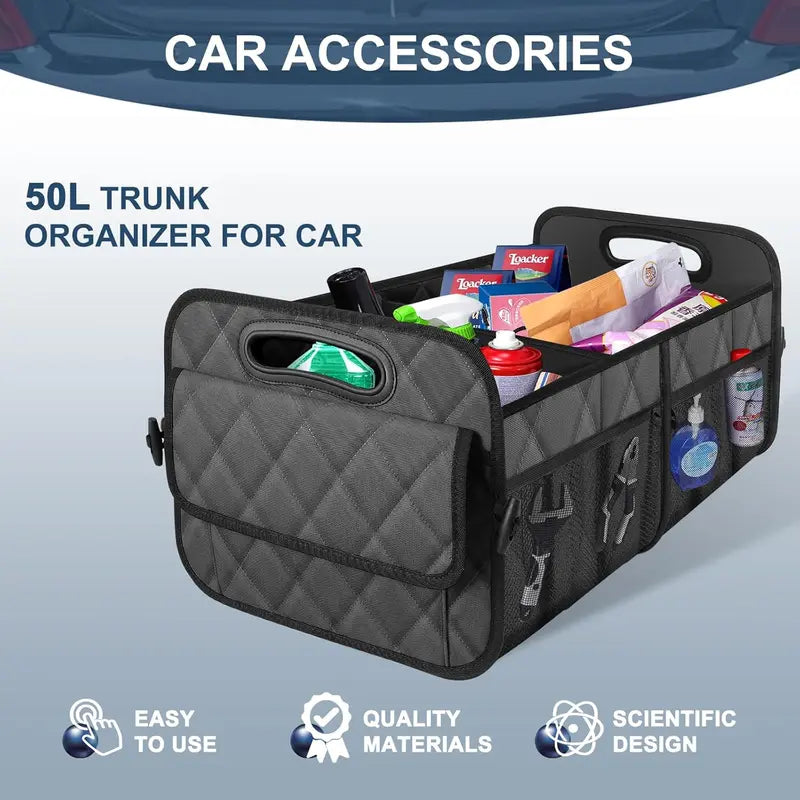 Collapsible Car Trunk Organizer