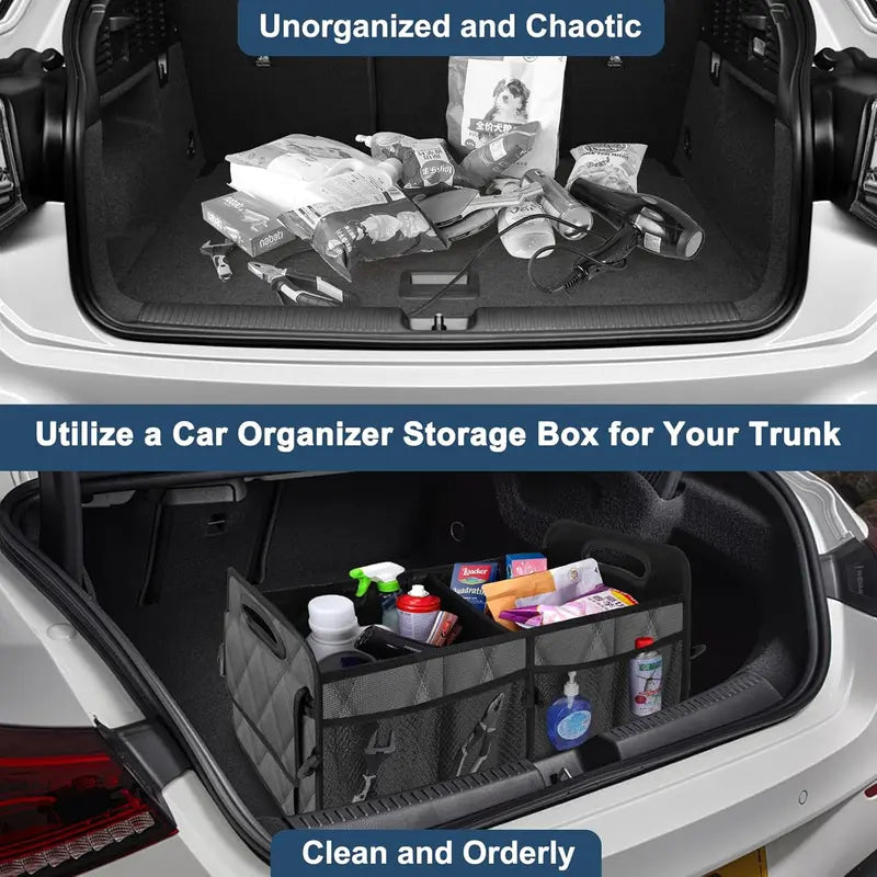 Collapsible Car Trunk Organizer