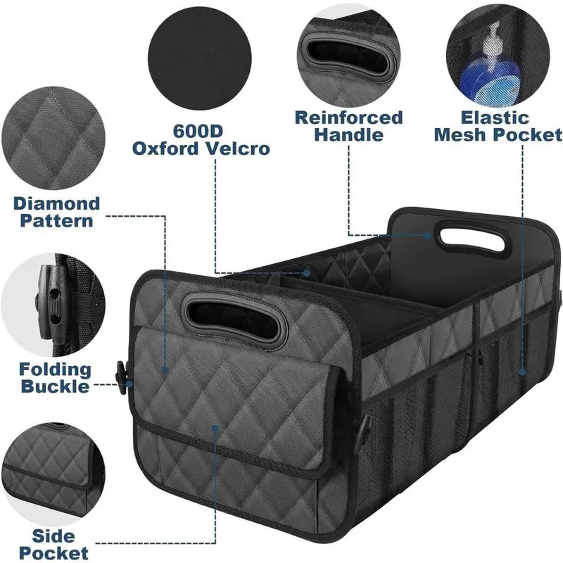 Collapsible Car Trunk Organizer